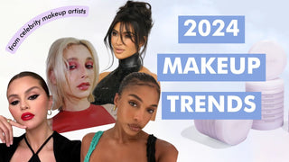 IMG with the title "2024 Makeup Trends" with Subtl Beauty stackable makeup