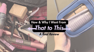 A real Subtl Beauty Review on the travel makeup kit Stak