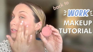 Easy 5 Minute Makeup Look for Work