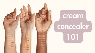 cream concealer 101: placement tips and more