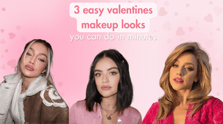 3 easy valentine's makeup looks you can do in minutes