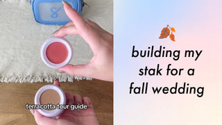 building my makeup stak for a fall wedding
