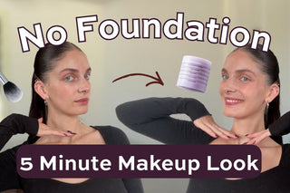 5 Minute No Foundation Makeup Look