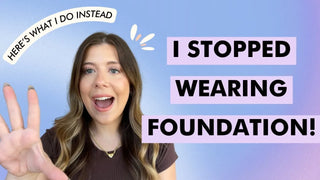 using concealer instead of foundation