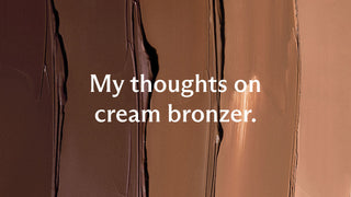 Cream bronzers kinda suck...