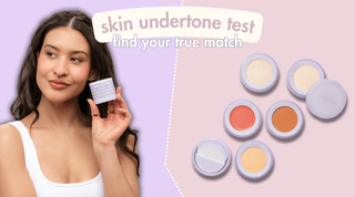 skin undertone test and undertone quiz to find your cream concealer match for subtl's all in one makeup kit